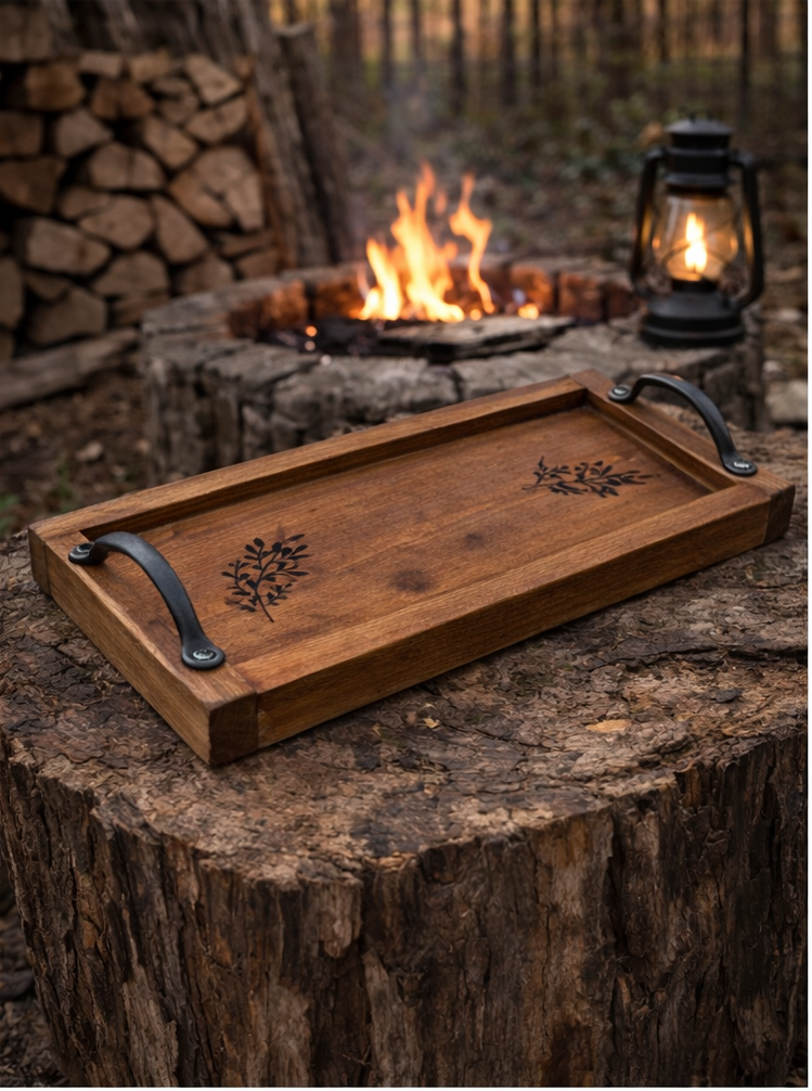 Handcrafted Narrow Serving Tray